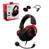 CASQUE GAMER HyperX Cloud II Rouge KHX-HSCP-RD