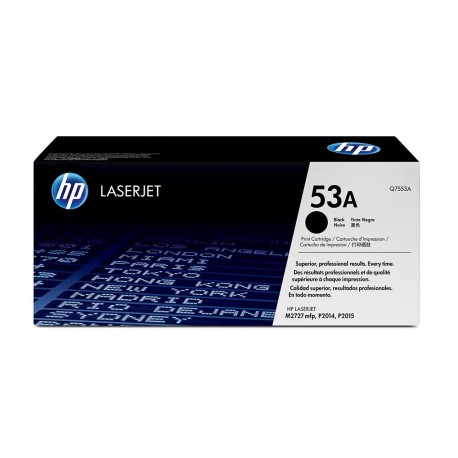 HP LaserJet Q7553A Black Print Cartridge