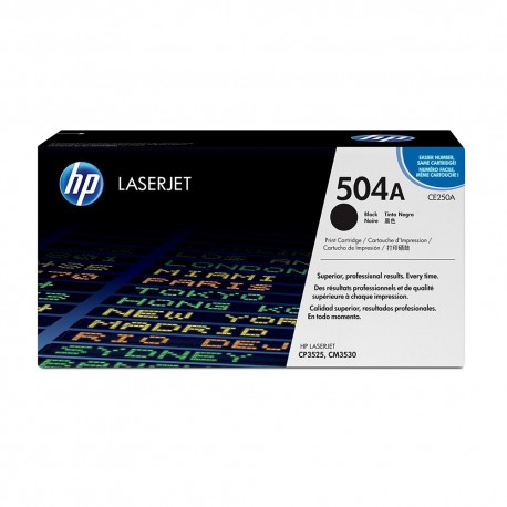 HP Color LaserJet CE250A Black Print Cartridge