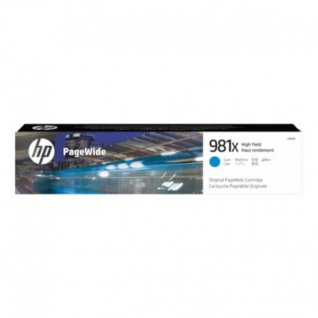 HP 981X Cyan Original PageWide Crtg 10 000 pages