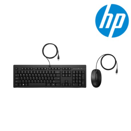 HP 225 Wired Mouse and KB FR