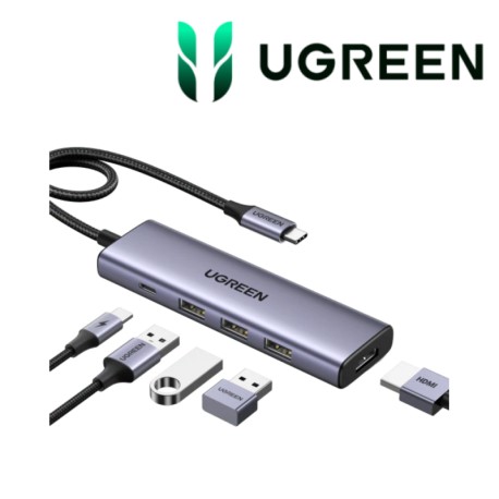 Ugreen Station d accueil USB-C 5 en 1
