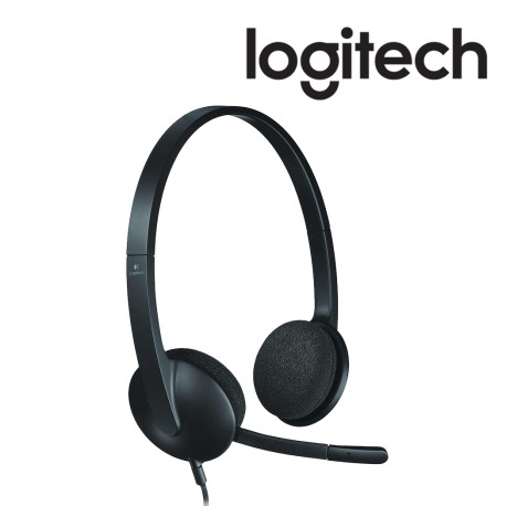 LOGITECH CASQUE H340 USB Computer Headset - BLACK